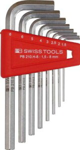 PBSWISSTOOLS 210H-8CN �z���_-�t�Z�p�_�����`�Z�b�g 210H-8CN(��210HC-8)