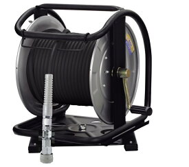 フジマック 高圧C型エアドラム スーパースムージーホース 30m 回転台付 GHD-630TC