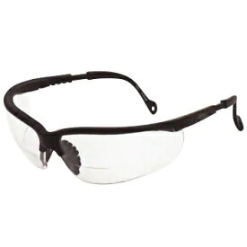 拡大鏡付保護めがね RB-1　(度数：1.5) フレームブラック 透明 RIKEN(理研化学)UVカット　ルーペ付セーフティーゴーグル　老眼鏡