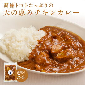 チキン カレー レトルト 【凝縮トマトたっぷりの天の恵みチキンカレー】 チキンカレー 冷凍 湯煎 美味しい レストラン 本格 高級 お取り寄せ ギフト 冷凍カレー スパイスカレー スパイシーカレー トマトカレー 簡単調理 時短 レトルトカレーギフト チキンカレー(レトルト)