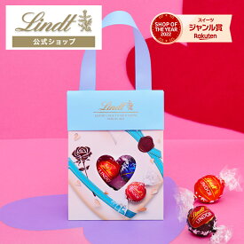 ＼5個購入で980円OFFクーポン／ バレンタイン リンツ Lindt チョコレート リンドールバッグ 4個入｜バレンタイン ギフト スイーツ お菓子 洋菓子 チョコ 詰め合わせ 個包装 プチギフト 可愛い 手土産 結婚祝い 内祝い お礼 誕生日 職場 転職 家族