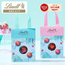 夏ギフト リンツ Lindt チョコレートリンドールバッグ 6個入｜夏ギフト ギフト スイーツ お菓子 洋菓子 チョコ 詰め合わせ 個包装 プチギフト 可愛い 手土産 結婚祝い 内祝い お礼 誕生日 職場 転職 家族