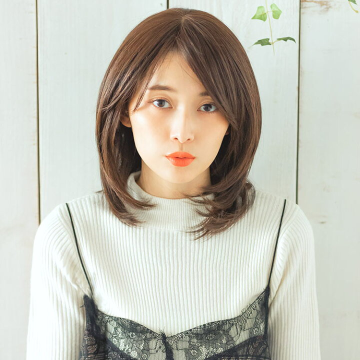 楽天市場】【返品保証あり】「天使のレイヤーセミディ 人毛MIX 
