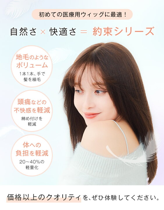 楽天市場】ウィッグ ミディアム セミロング 人毛MIX Sサイズ Mサイズ 