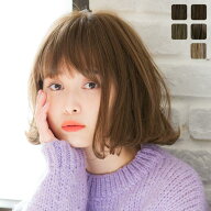 【安心！カラー交換OK】ウィッグ ミディアム フルウィッグ Mサイズ 「アメリボブ」 医療用 LINEASTORIA …