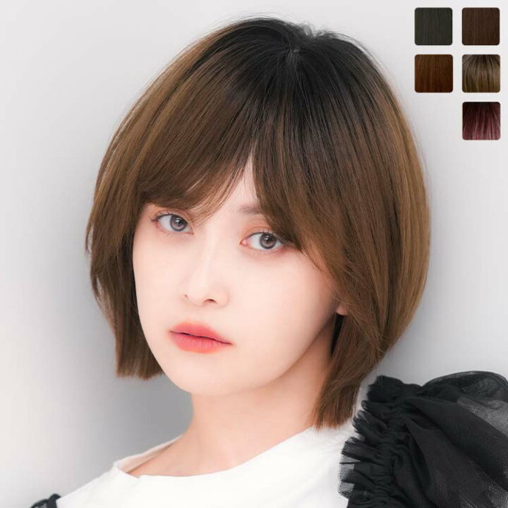 楽天市場】ウィッグ ショート 「リアショート」 ショートボブ ボブ 