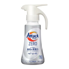 アタックZERO 洗濯洗剤 液体 アタック液体史上 最高の清潔力 ワンハンドタイプ 380g