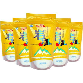 赤穂あらなみ塩 あらなみ岩塩 350g×5個