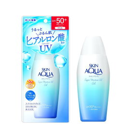 スキンアクアスーパーモイスチャーUVジェル 110g(ヒアルロン酸配合UV、スーッと密着ジェル、SPF50+ PA++++)