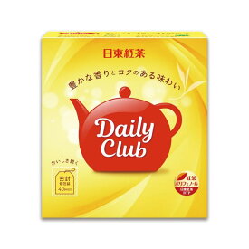 三井農林 日東紅茶 デイリークラブティーバッグ 40袋入×3