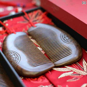 ウェディング コームセット 白檀 鏡 女性用 嫁 道具 彫刻 花嫁 ギフト 婚約 マッサージ スタイリング 日用品 美容 ブラウン