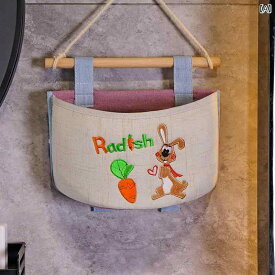 吊り下げ 収納 バッグ 布製 トイレットペーパー タオル 壁掛け 浴室 ドアの後ろ かわいい インテリア おしゃれ リビング バスルーム