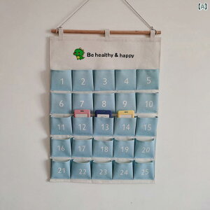 ピックアップ カード 吊り下げ バッグ 厚手 キャンバス 図書 館 マスク 収納 洗える 記録 かわいい インテリア おしゃれ リビング バスルーム