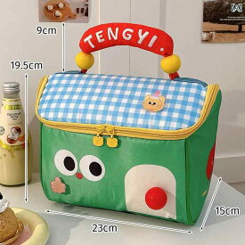断熱 ランチ ボックス バッグ ポータブル オフィスワーカー 学生 ハンドバッグ 厚手 アルミホイル大容量 カジュアル キッチン オフィス スクール