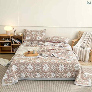 多層 複合 夏用 ブランケット タオル キルト ガーゼ ソファー カバー ランチ ブレイク エアコン 睡眠 2025 カジュアル インテリア おしゃれ 寝室