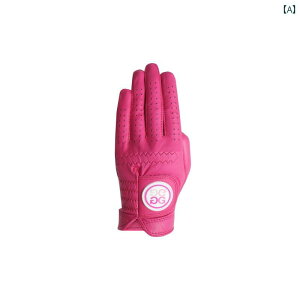 G / FORE �t�� ���f�B�[�X GOLF GLOVE �S���t �O���[�u �V�� �����p�s���N �C�G���[ �u���[ �z���C�g ���