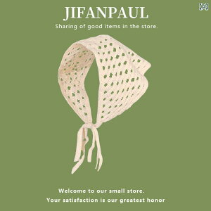 女性用 ニット ヘッド スカーフ 2025年 田舎 風 三角形 ビーチ フレンチ レトロ ヘアバンド ドーパミン ドレス.可愛いカラフルカラー