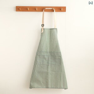 綿 エプロン 女性 家庭用 キッチン 専用 作業服 麻 調理用 腰 薄 通気性 コットン カジュアル おしゃれ かわいい 料理 リネン