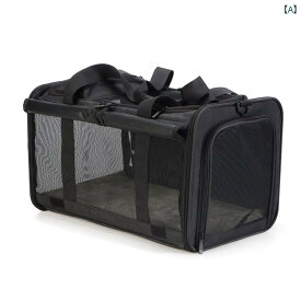 猫用 お出かけ ハンドバッグ 軽量 ペット 犬用 旅行 大容量 小型 メッセンジャーバッグ メッシュ カジュアル シンプル トラベル