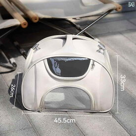 猫 バッグ ポータブル 犬 持ち出せる 大容量 大きくて 軽い 車用 ペット バックパック カジュアル シンプル トラベル 持ち運び