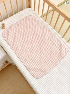 新生 児 ベビー ベッド おむつ パッド ラミー 綿 夏 洗える 幼稚園 防水 大型新生児用ベッド用防水オムツ交換パッド 夏にぴったりな麻綿製