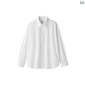 レディース ウォッシュ 加工 無地 シャツ カラー 長袖 ジャケット アウター トップス シンプル カジュアル オフィス