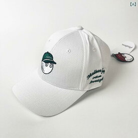 韓国 マル ボン ゴルフハット 男女兼用 2025年 ボール キャップ スポーツ レジャー 日焼け防止 帽子 ホワイト グレー グリーン