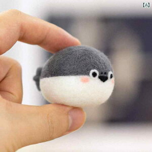 ウール フェルト ポッ キング ミュージック DIY 素材 パッケージ 手作り ペンダント カップル ギフト 坂 番 亀.シンプルスタイル