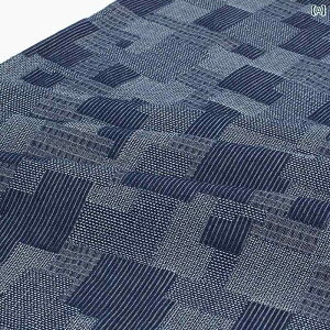 な レトロ パッチワーク カラーマッチング デニム ジャカード ウォッシュ コットン 厚手 ジャケット シャツ 服 生地.シンプルスタイル