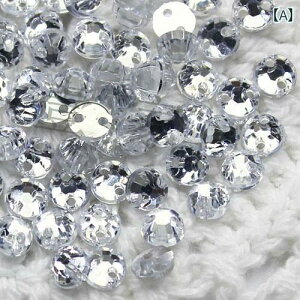 台湾製 5 mm フラットボトム ドリル アクリル製 手 縫い DIY 服飾 アクセサリー 刺繍 靴 バッグ ダブル ホール 修理 材料