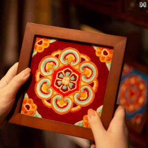 ウール フェルト 敦 煌 ケーソン フォトフレーム 絵画 手作り DIY 素材 パッケージ ポケポケ ホームデコレーション 装飾 品 チャイナ風 ギフト