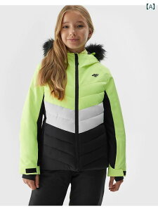 ポーランド 女の子用 スキー スーツ 7〜18歳 ティーンエイジャー 子供用 冬物 キルティング 厚手 グリーン ホワイト ブラック ピンク