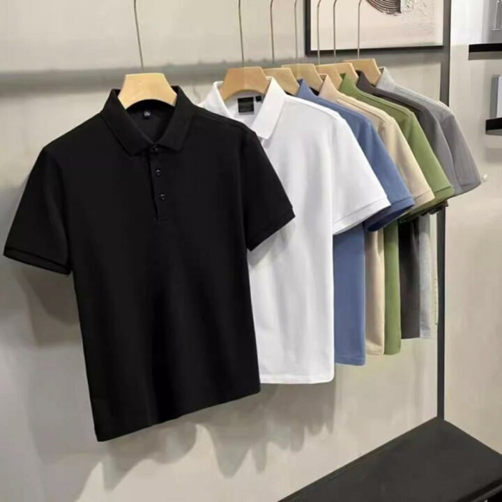 ジェネレス GENELESS ポロシャツ メンズ 半袖 涼しい 半袖シャツ 無地 半袖ポロシャツ おしゃれ シンプル ベーシック サックス 全3色  ギフト グレー プレゼント （75.ネイビー） - ファッション通販 MAGASEEK(マガシーク) メンズ ポロシャツ 半袖 薄手 冷感 無地 ビジネス カジュアル L