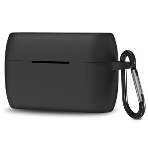 Geekria �V���R�� �J�o�[ �݊��� �W���u�� Jabra ELITE 4 Active �Ή� True Wireless Earbuds ���C�����X�C���z���P�[�X�J�o�[ �O���J�o�[�A�L�[�z���_�[�t�b�N�t���A�t�����gLED�� (��)