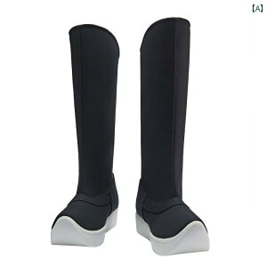 武 夷 郷の 厚底 キャンバス ブーツ 漢服 男性 身長 高く 見せる 明 宋 時代の 衣装 レトロ 長靴.カラフルカラーオシャレ