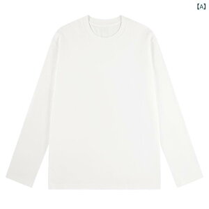 Tシャツ メンズ レディース 長袖 無地 カットソー コットン トップス インナー クルーネック ドロップショルダー 秋冬 白 黒 グレー ピンク系 ブルー S M L XL 2XL 3XL 4XL