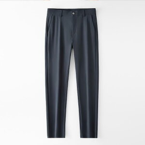 パンツ メンズ テーパードパンツ スリム 薄手 イージーパンツ 男性用 9分丈 無地 接触冷感 ストレッチ ビジネス カジュアル 伸縮性 ブラック 黒 ネイビー 紺 カーキ