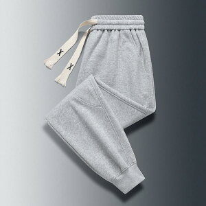 スウェットパンツ メンズ 男性用 ロングパンツ ジャージ パンツ カジュアルパンツ 部屋着 リラックスパンツ ゆったり 大きめサイズ 春秋 薄手 ウエスト紐 浅グレー 白 黒 深グレー 緑