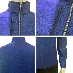 ジャケット メンズ 男性用 ジャージ トップス ブルゾン 秋冬 スポーツウェア アウトドア 運動着 長袖 ハーフジップ コットン ポリエステル カジュアル スポーティー 墨緑 ダークブルー コー