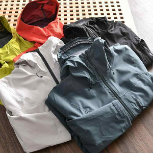 ジャケット 男性用 防水 防風 アウター 春秋 スポーツ アウトドア 登山 クライミング ウェア 長袖 フルジップ 合体型 無地 黒 グレーグリーン オレンジレッド ベージュ イエロー