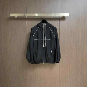 ジャケット メンズ アウター パーカー フード付き 切り替え 防風 黒 ブラック 春 スプリング 20代 30代 ストリート カジュアル(x2)