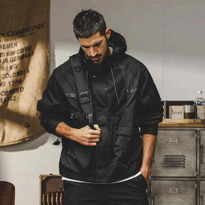 マウンテンパーカー メンズ 防水 防風 裏起毛 登山ウェア アウトドア ワークジャケット 秋冬 黒 緑