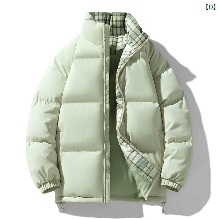 楽天市場】ジャケット メンズ ダウン風 中綿 ブルゾン 秋冬 チェック柄 