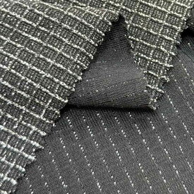 ニット生地 レディース スカート 速乾 接触冷感 金属糸 銀糸 ジャケット セットアップ パンツ 服地 柔らかい カジュアルパンツ 綿布 A类 亮丝 金銀糸 ワッフル 180g 針織 弾力 布地