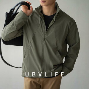 ジャケット メンズ 男性用 春秋 薄手 軽量 ストレッチ 防風 防水 立襟 アウター ジャンパー ブルゾン 普段使い アウトドア 冷グレー 松?色 暗夜紫 ブラック