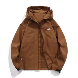 ジャケット メンズ 防水 防風 マウンテンパーカー 秋冬 アウター ブルゾン ジャンパー 大きいサイズ 撥水 登山 ウェア フードなし