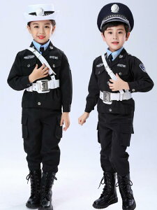 子供用 制服 警察官 警官 ポリス コスプレ 衣装 ハロウィン 仮装 男の子 女の子 キッズ 子供 幼稚園 保育園 演出服 セットアップ