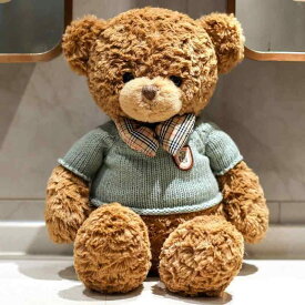 ぬいぐるみ レディース テディベア クマ 柔 PP綿 ギフト プレゼント 40cm 55cm 80cm