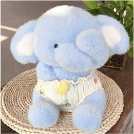ぬいぐるみ レディース パジャマ 象 ゾウ ぬいぐるみ PP綿 かわいい 短毛 25cm 38cm