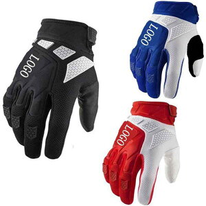 手袋 自転車 レディース メンズ 男女兼用 バイク サイクル グローブ 赤 青 黒(x50)